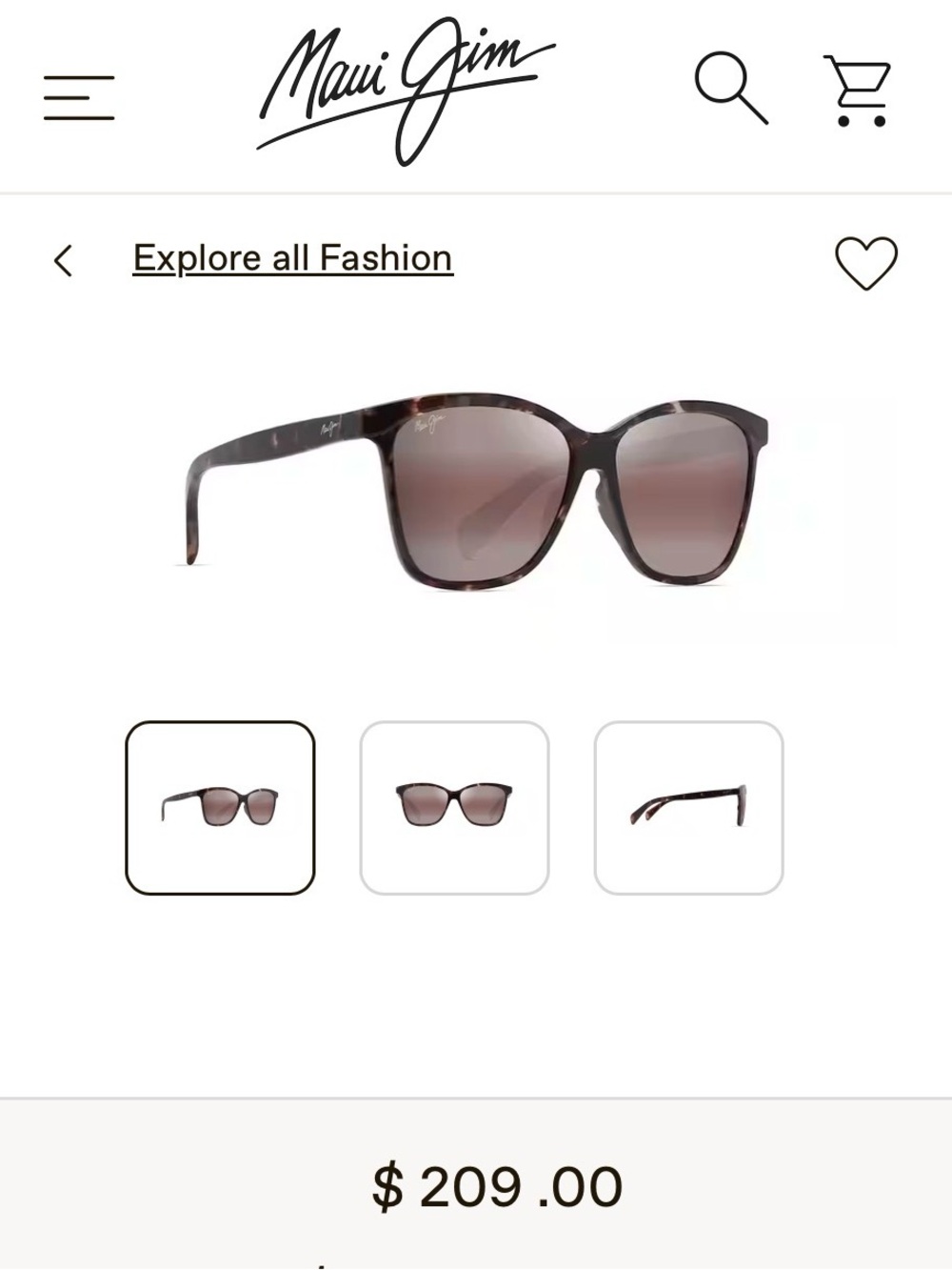 Maui Jim Liquid Sunshine MJ601-04 Maui Rose Polarized Sunglasses 58-14-137 Japan - Picture 13 of 14